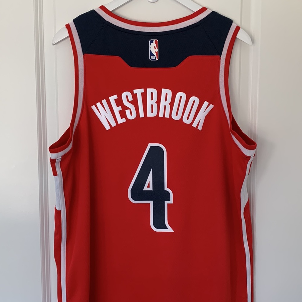 Russell Westbrook Nike Icon Swingman Washington Wizards Jersey